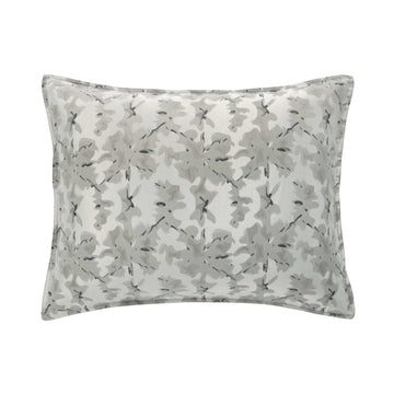 rustic brown marble decorative pillow styled in a Scandinavian serene master suite